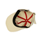 고무로 처리된 Flat Embroidery White Company 야구 모자는 당신의 자신의 야구 모자를 만듭니다