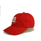 로고 3d 자수 빨강을 가진 승화 모직 야구 스포츠 아빠 모자