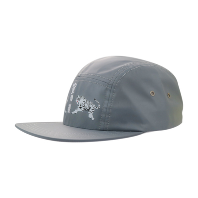 관례 5 패널 야영자 모자에 의하여 인쇄되는 로고 나일론 밧줄 Snapback 모자