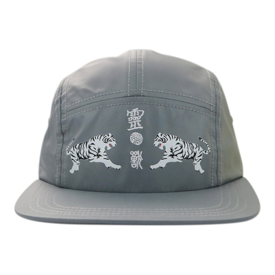 관례 5 패널 야영자 모자에 의하여 인쇄되는 로고 나일론 밧줄 Snapback 모자