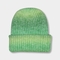 소녀 넥타이 염료 그라디언트 색상 야외 유연한 두꺼운 겨울 모자에 대한 56cm 니트 비니 모자